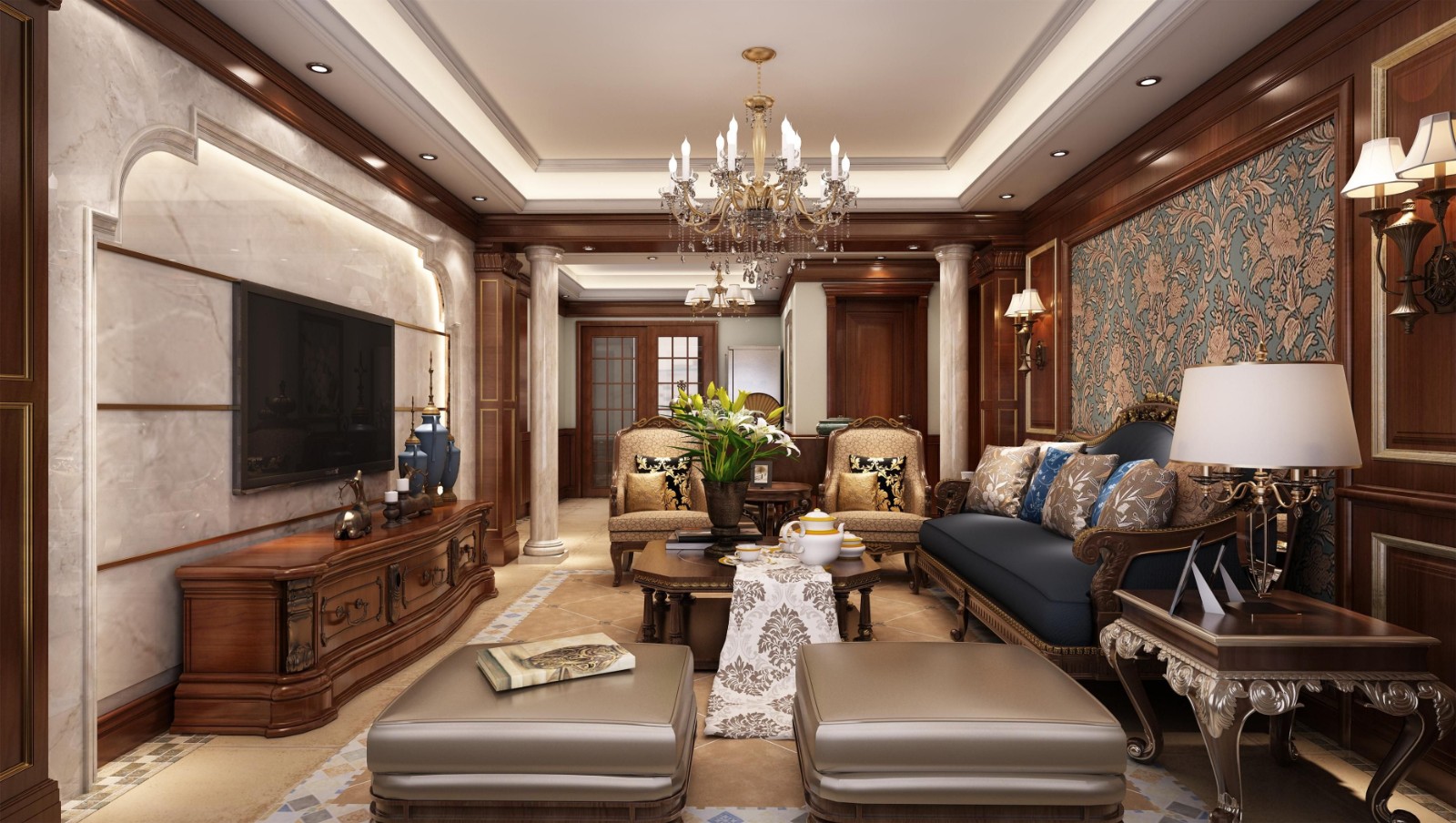 十种不同风格的客厅装修效果图，漂亮的不行！