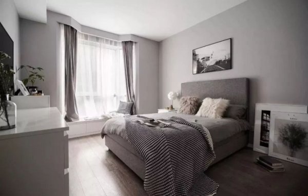 超美的卧室装修效果图，简单整洁也可以这么好看！