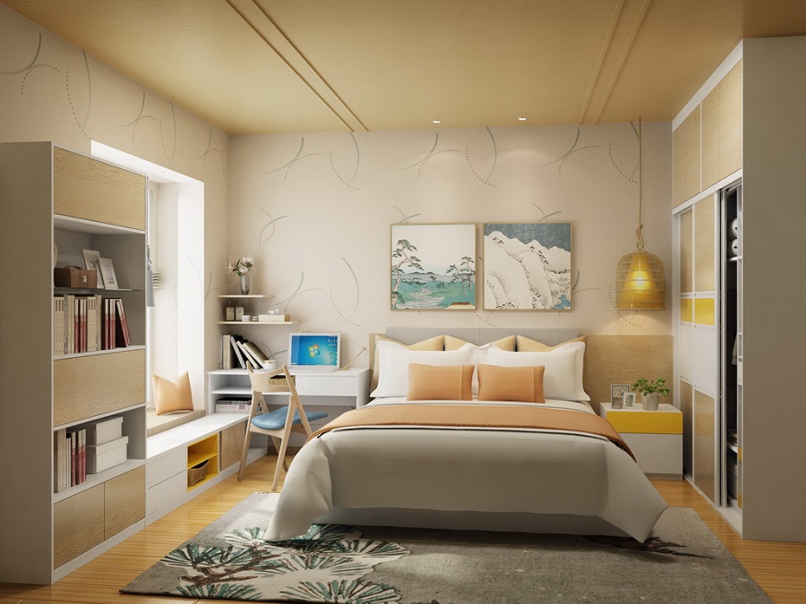 多款卧室装修效果图，体验不一样的设计风格！