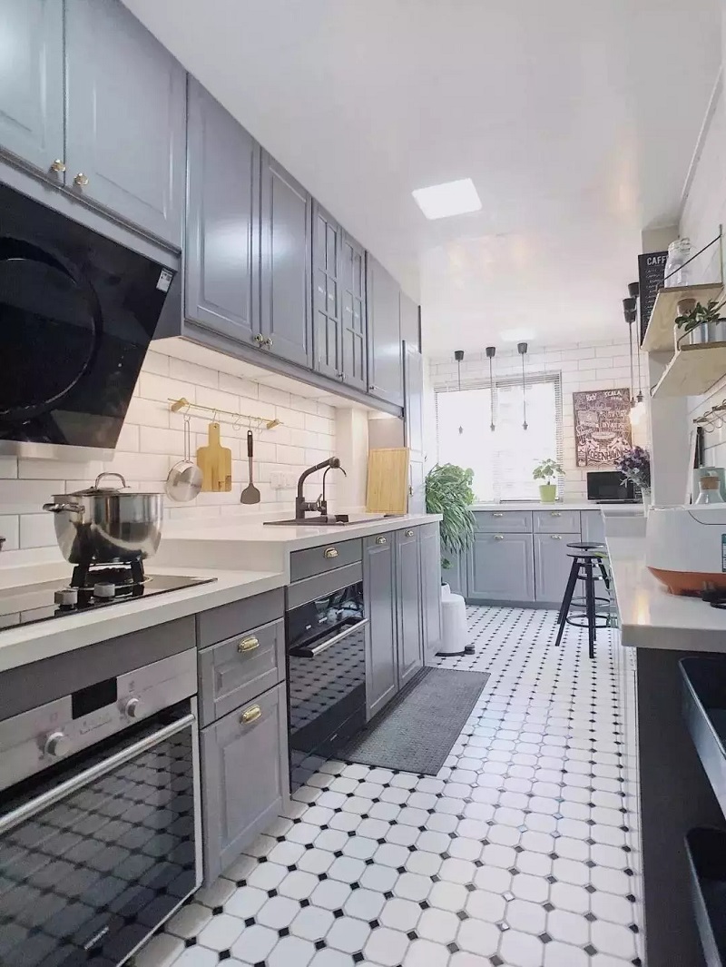 22款高低台厨房装修效果图，轻松提升厨房使用体验！