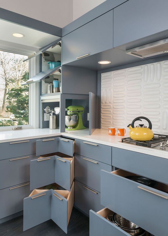 14款高清厨房装修效果图，多样的装修风格及配色！