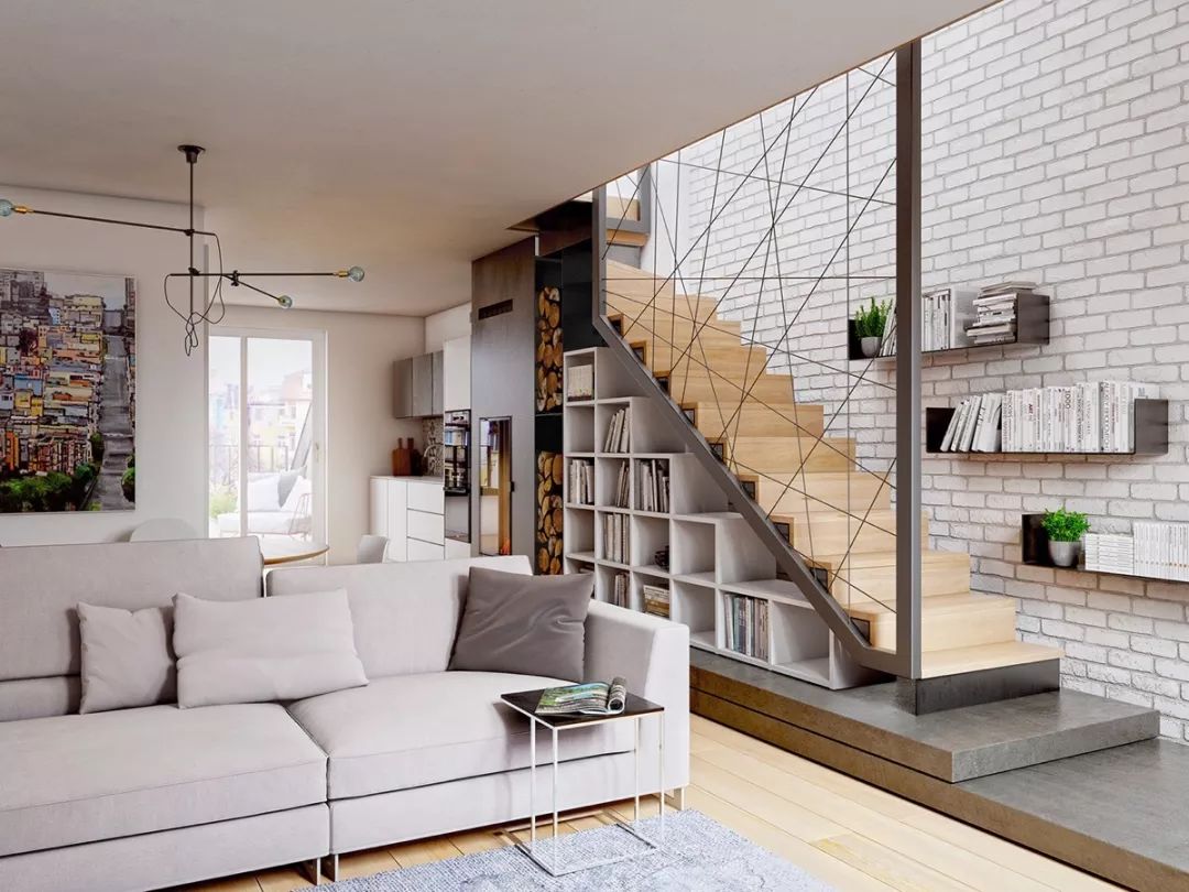 几十款楼梯设计实景：每一款都想装在家里！