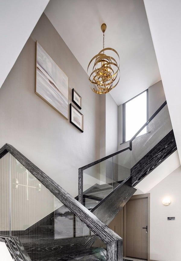 21款楼梯装修效果图欣赏，复式房子的点睛之笔！