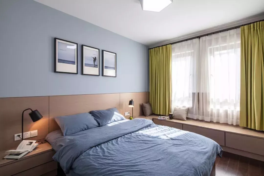 12款卧室窗帘装修效果图，舒适温馨！