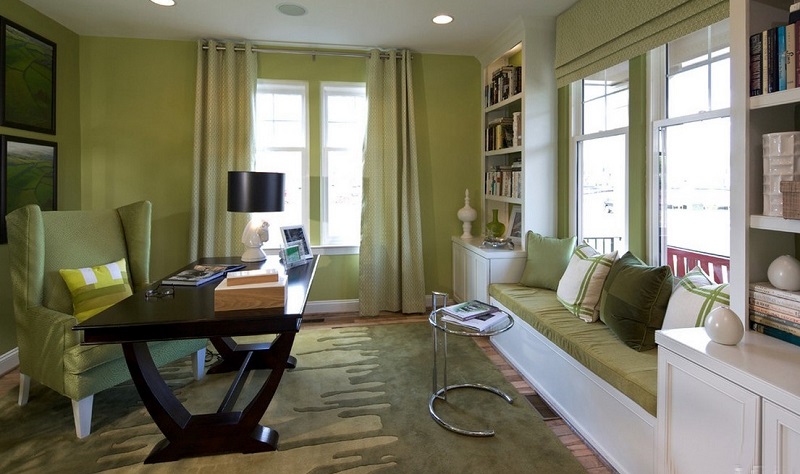 8款飘窗布置效果图，让家里多个美丽的休闲区！