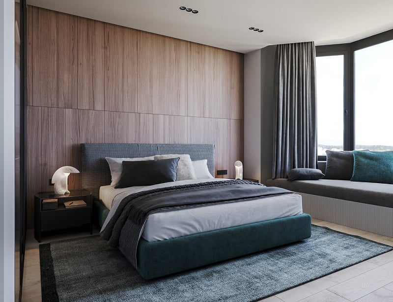 现代简约二居室小复式，室内设计纯美实用！
