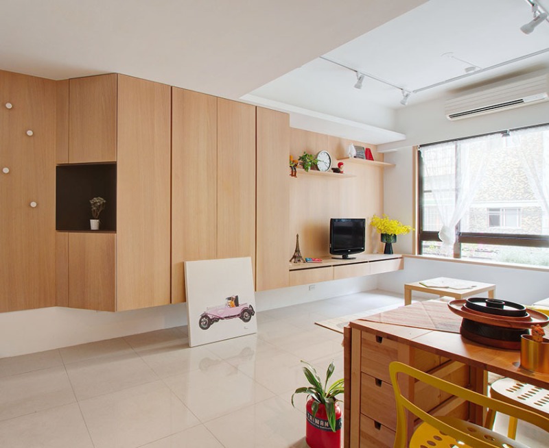 67.88平米现代风格一居室装修案例