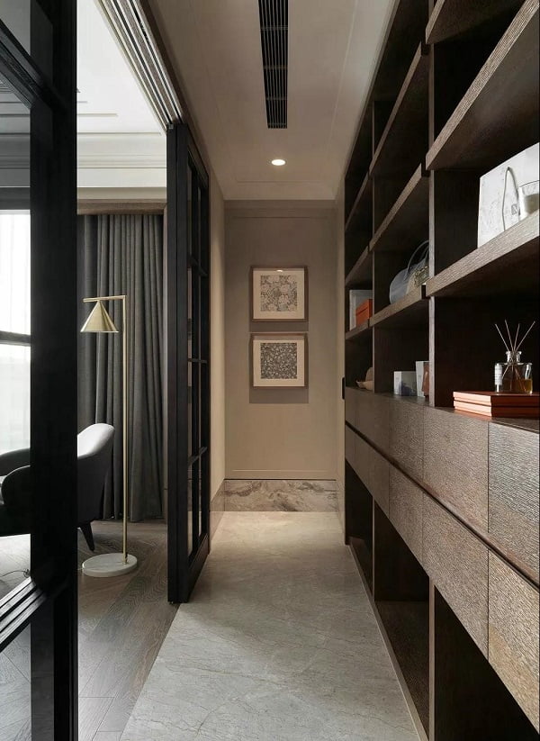 115㎡单身公寓一居室，现代简约风格装修效果图！