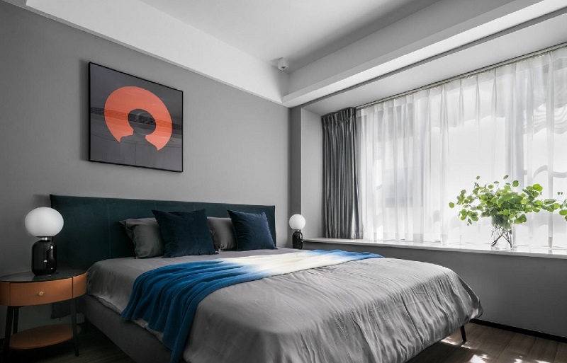 100㎡北欧风三居室装修效果图，舒适感和视觉的质感兼具!