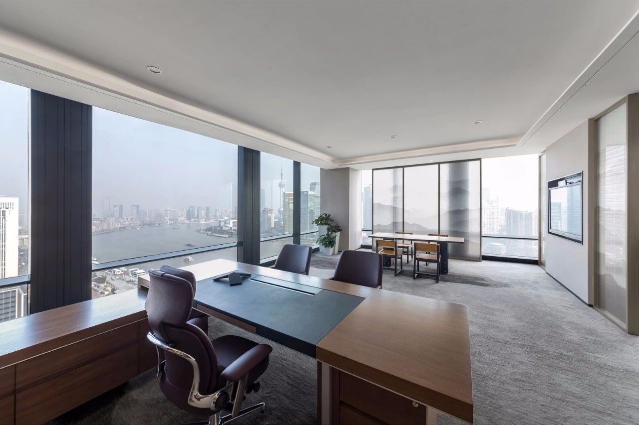 深圳金融公司1500m²办公室装修案例