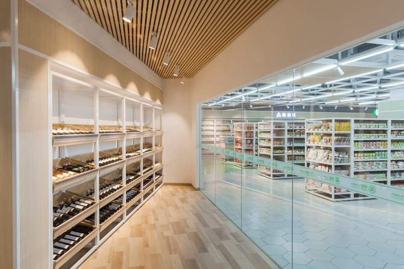 420m²生活超市装修设计效果图