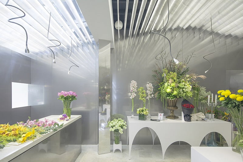 36平米现代花店装修设计效果图