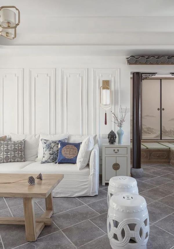 长沙室内设计公司：清冷中式和浪漫法式装修相结合！