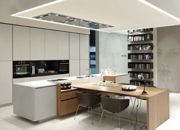 南通装潢公司：几种开放式厨房设计方案，实用又高级！