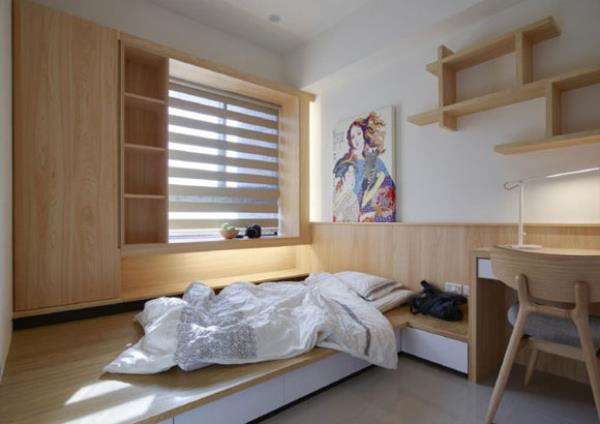 东莞装修公司：原木色的日式空间，设计简约家居氛围很温馨！