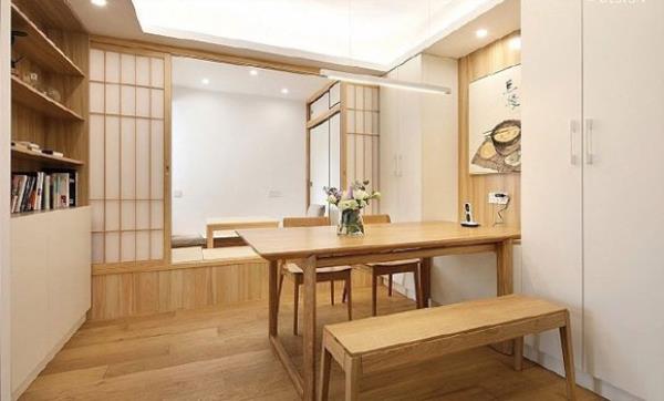 西安家装公司：日式风格家装设计，简洁清爽特别舒服！
