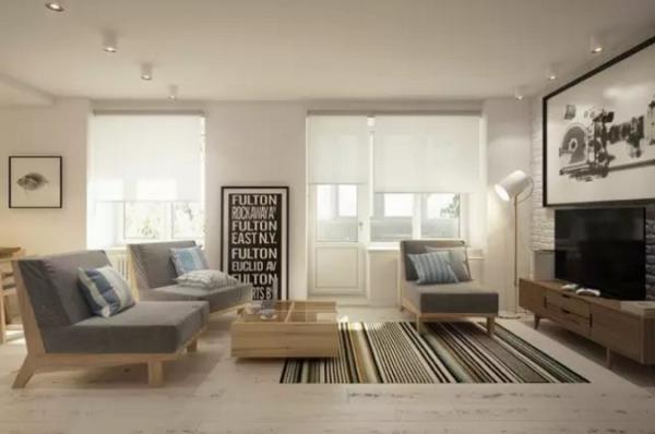 昆山装饰公司：40㎡单身公寓装修，小面积也能打造高级感！