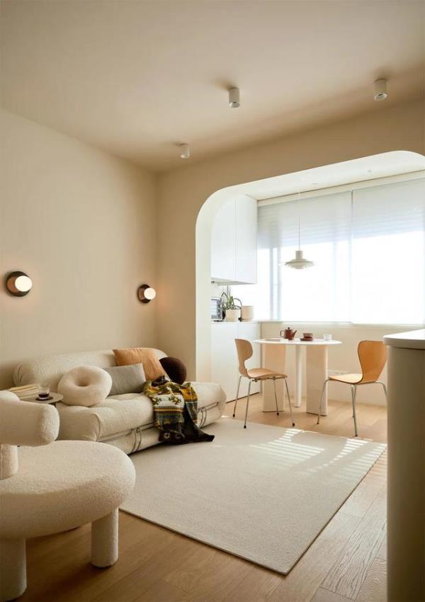 深圳二手房装修：温馨舒适的两居室！