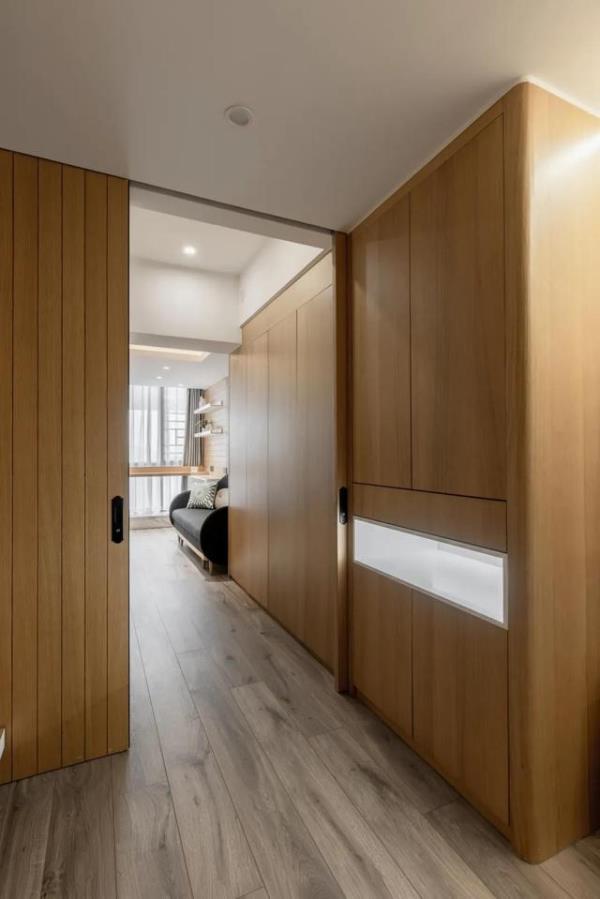 深圳老房子改造装修：简洁清新的两居室！