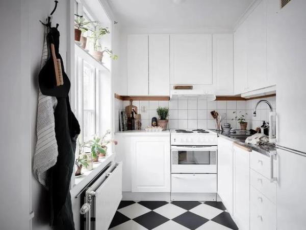 50㎡小公寓装修，衣帽间+独立厨房！