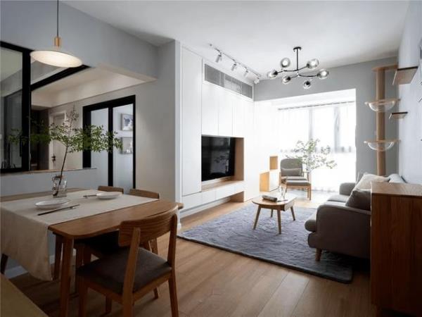65㎡小户型房子装修，宽敞又舒适的两居室！